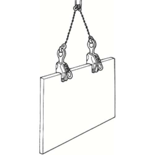 EAGLE 縦つり用軽量クランプ E−2t(25−