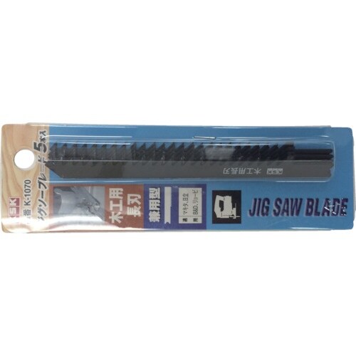 KSK ジグソーブレード 兼用型 木工用長刃 5本