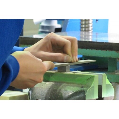 ツボサン 鉄工ヤスリ 350mm 半丸 油目