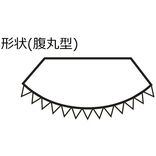 ツボサン 組ヤスリ 8本組 腹丸 油目