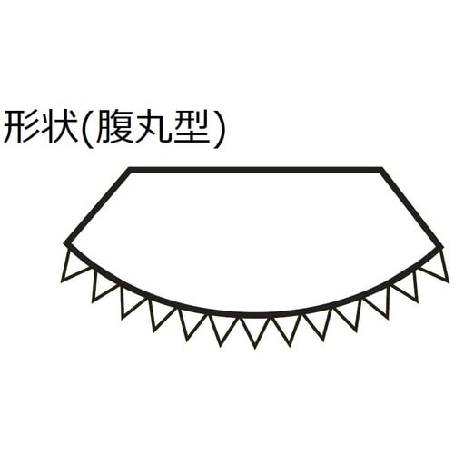 ツボサン 組ヤスリ 10本組 腹丸 中目