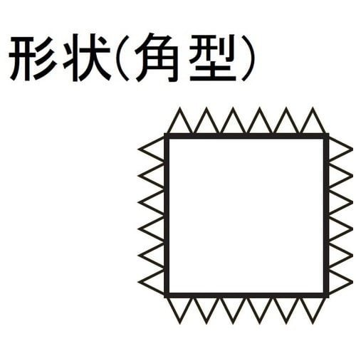 ツボサン 組ヤスリ 12本組 角 油目
