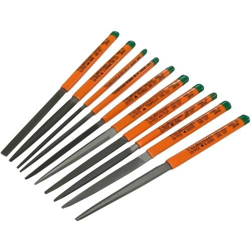 ツボサン 組ヤスリセット 10本組 油目