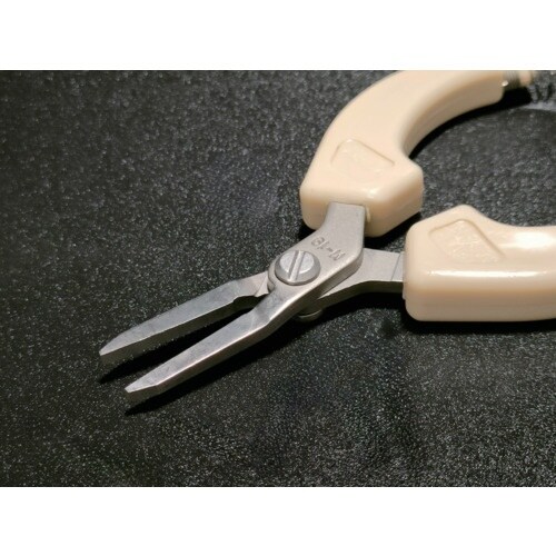 メリー パームフラットノーズプライヤ(ギザなし)M