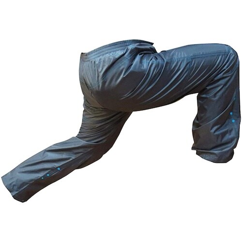 トオケミ ハイブリッドレインスーツ ブルーM