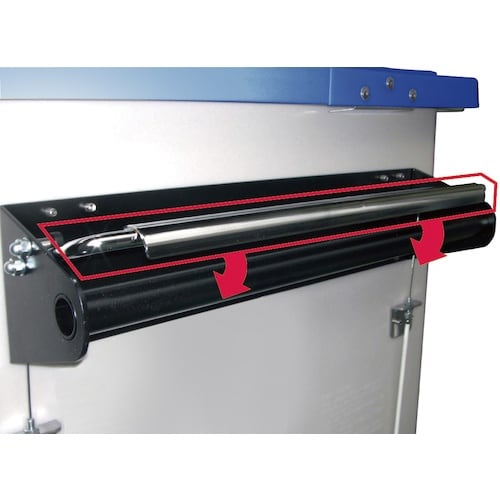 テラモト ダストカート #500ハンドブレーキ付