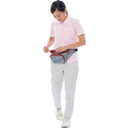 テラモト BMポーチ レッド