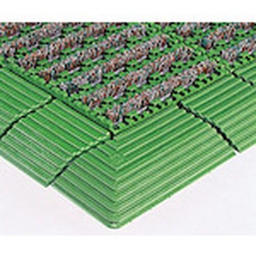 テラモト ナイロンブラッシュ中ふちメス緑