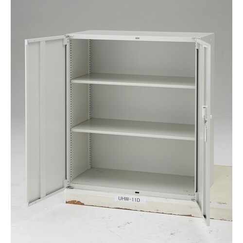 TRUSCO ユニット型壁面書庫 両開き 上置き・