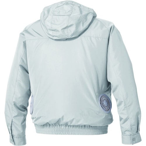 空調服 フード付ポリエステル製ワーク空調服[[R下