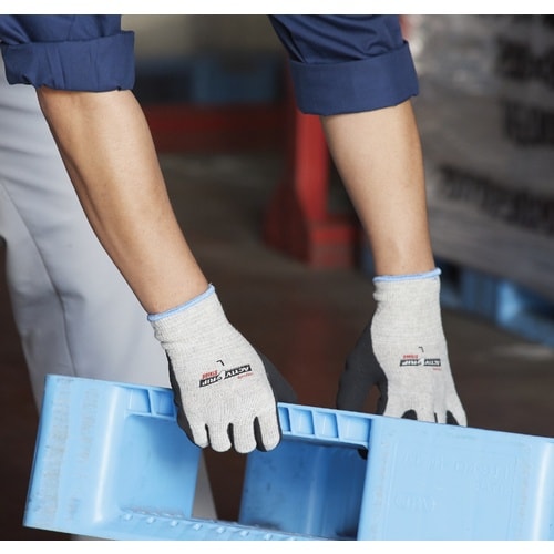 トワロン まとめ買い ニトリル背抜き手袋 アクティ