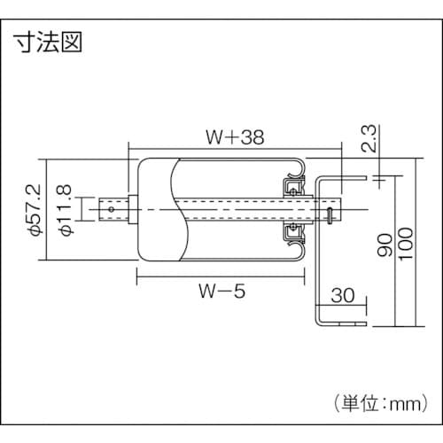 セントラル スチールローラSRA5712型 500
