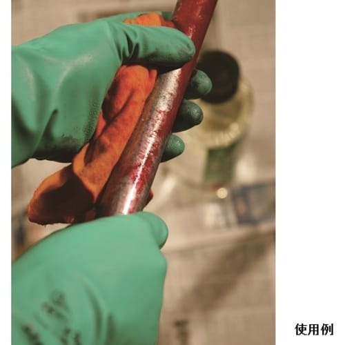 AS 耐薬ニトリル手袋 245−L