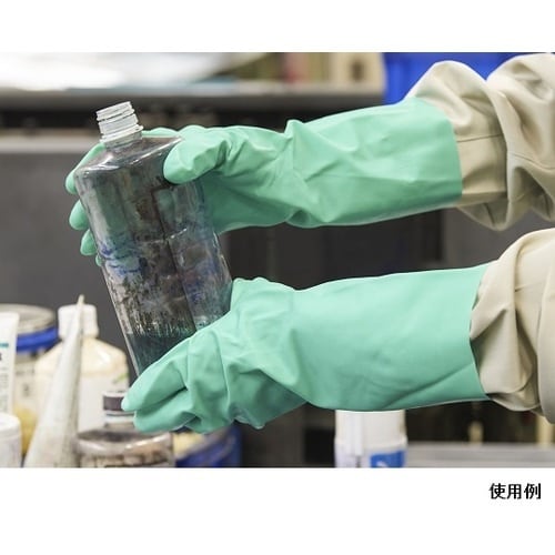 AS 耐薬ニトリル手袋 245−L