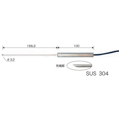 AS センサプローブIK300S液体温度測定