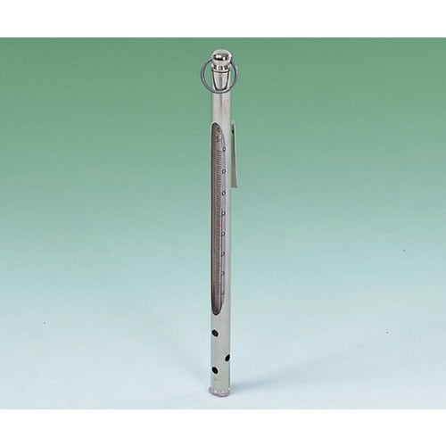 AS 金属ケース入り棒状温度計−20ー50°C