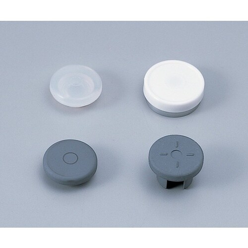 AS バイアル瓶用テフロンラミネート栓 10入