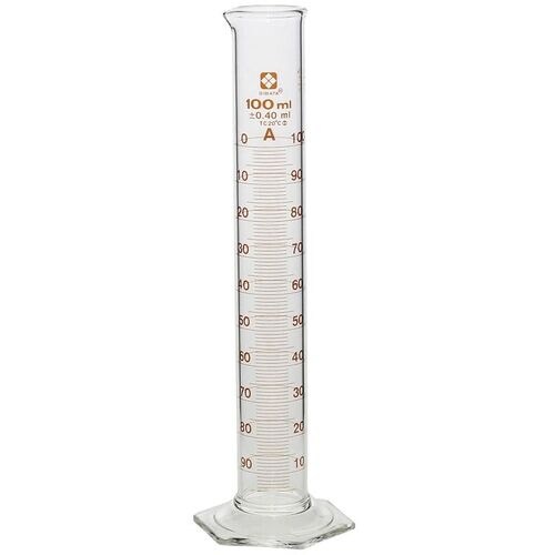 AS メスシリンダースーパーグレード100ml