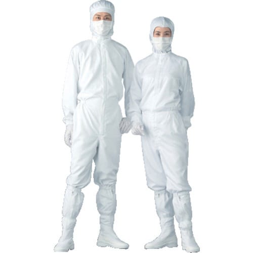 AS ESD対策無塵衣 FS150C 白 2L