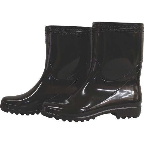 福山ゴム 軽快長P−C ブラック 25.5