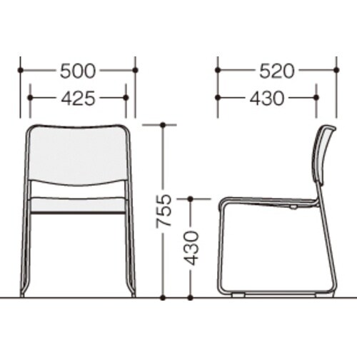 NAIKI 会議用チェアー