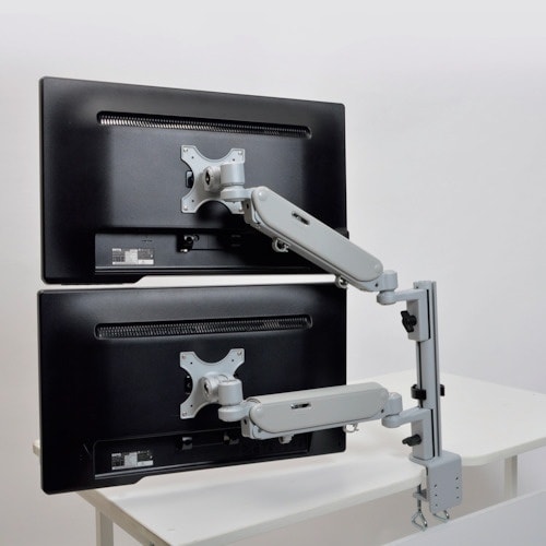 サンコー 可動式ガスショックデュアルモニターアーム