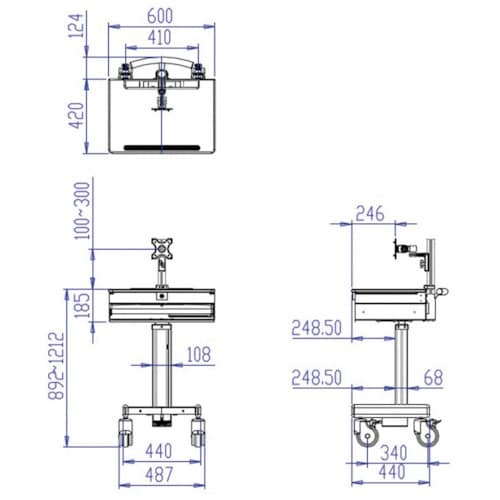 サンコー メディカルPCカート