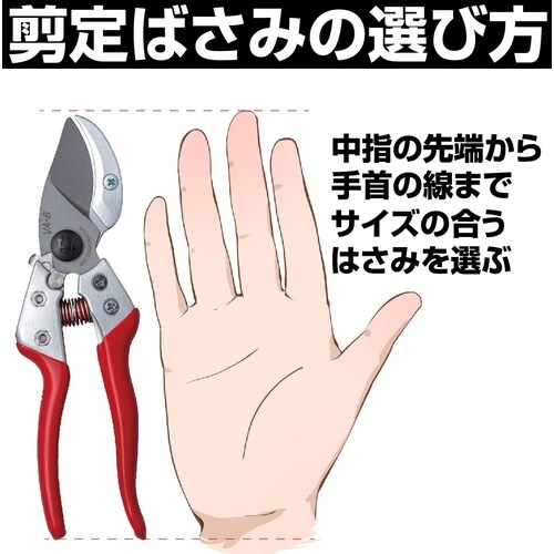 VA−8Z アンビル剪定鋏 8インチ