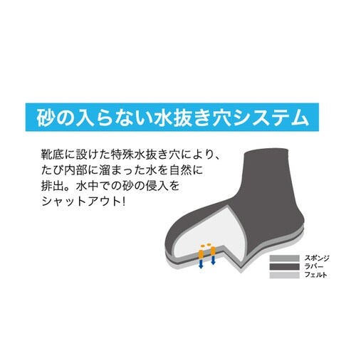 FX−277ウェーディングシューズ L