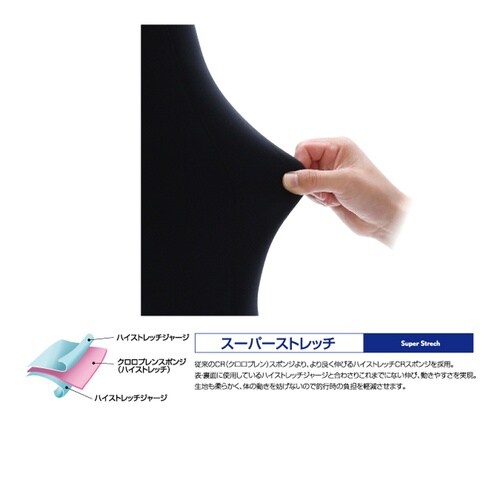 FX−690国産タイツ ブラックLB