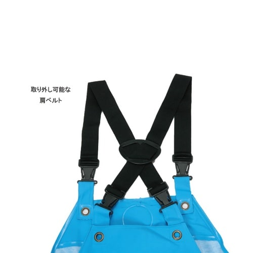 RA−97 レインウェア サロペット ホワイトS