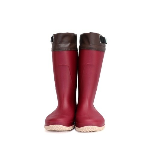 FU5004 農林女子長靴 M カーキ