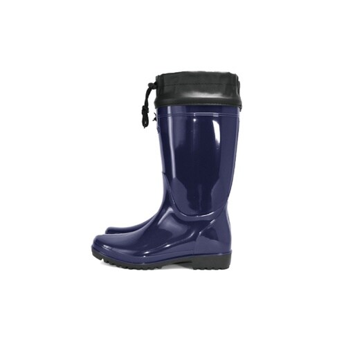 紳士フード付きPVCブーツ