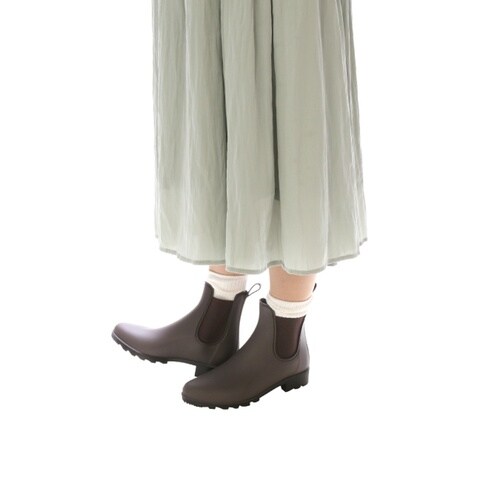 PVCサイドゴアレインブーツ