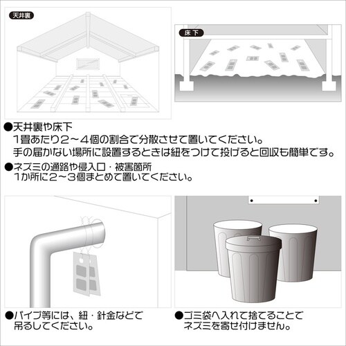 ねずみがいやがる袋 10個入