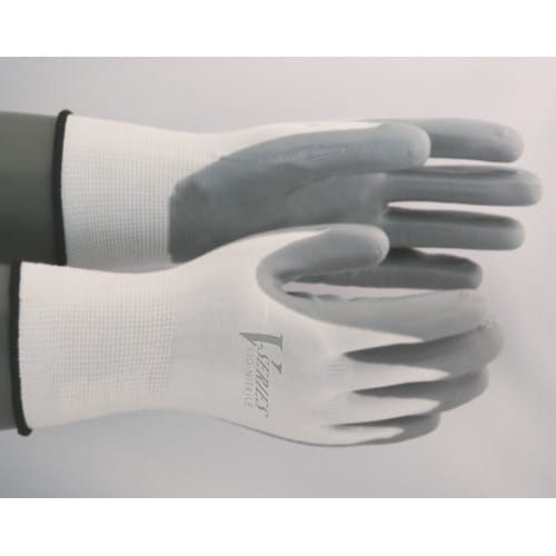 ニトリル背抜き手袋