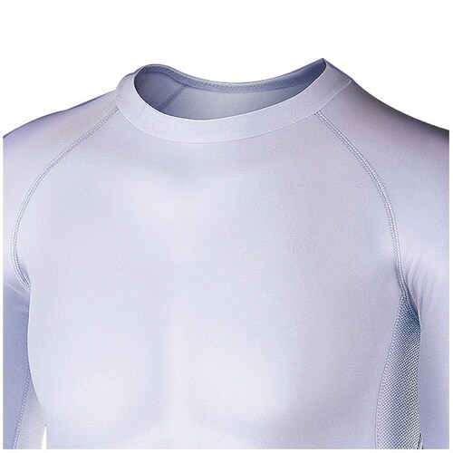 ストレッチ 長袖クルーネック