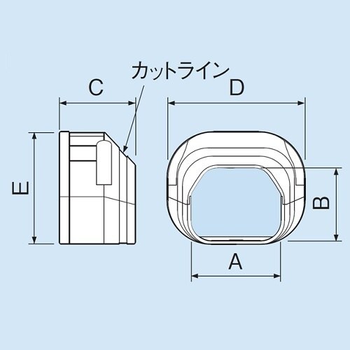 因幡 SE−77−B 端末カバー