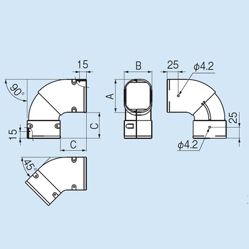 LDKS−70−I 平面自在コーナー