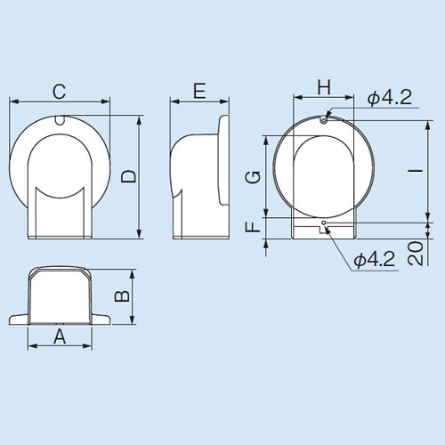MWM−75−S−W ウォールコーナーAC用