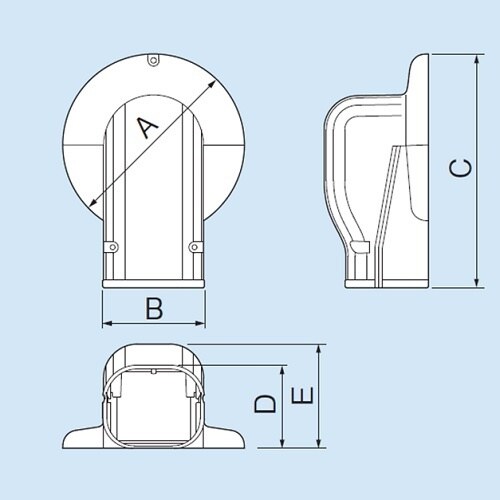 SWM−77L−I ウォールコーナーAC用
