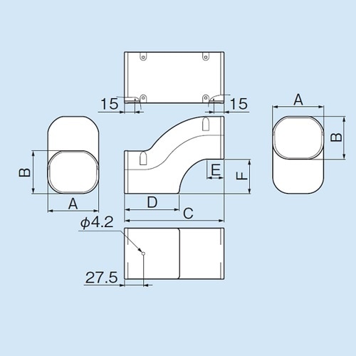 因幡 LDIF−90−I 段差継手