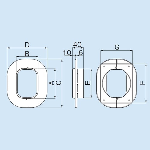 因幡 LDWC−70−B スリムキャップ
