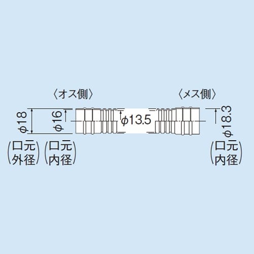 因幡 DH−14−I ドレンホース