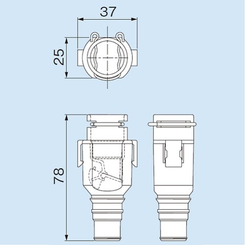 エアコン逆止弁おとめちゃん
