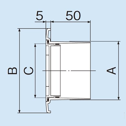 因幡 AC−100−I エアコンキャップ