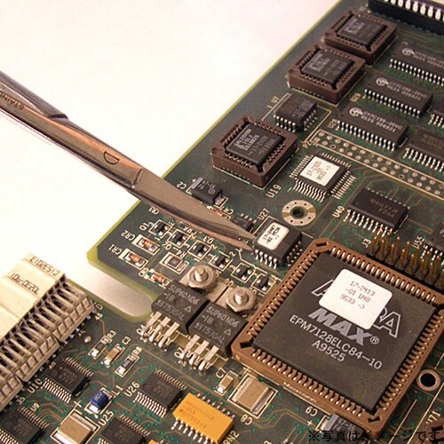 精密金切ハサミ 厚物用曲