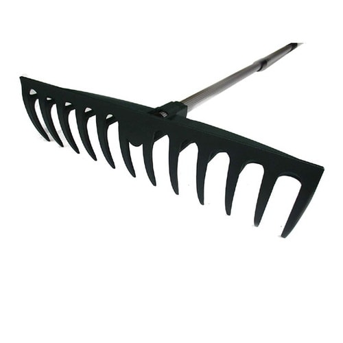 コンパル アルミ伸縮レーキ 12本爪