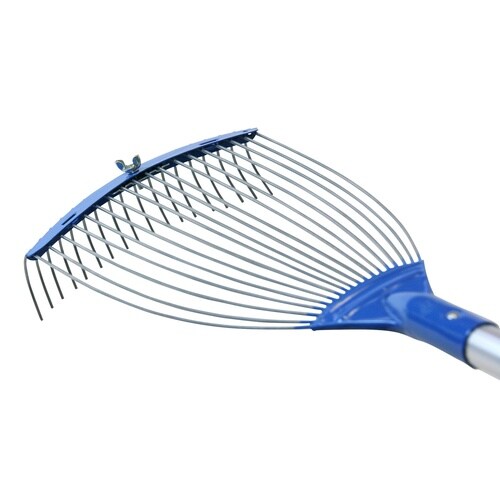 ホームレーキ アルミパイプ柄付