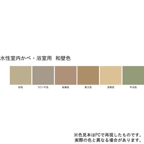 水性室内かべ浴室和壁ウグイス